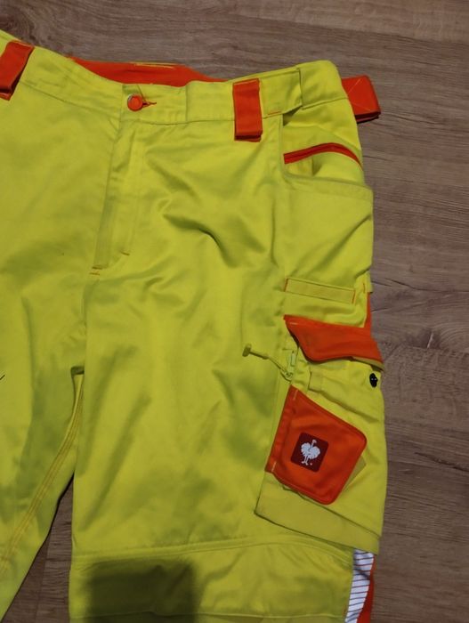 Spodnie  męskie robocze  ostrzegawcze Strauss XL