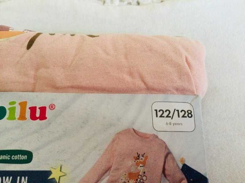 Lupilu! Німеччина! Новинка! піжама СВІТИТЬСЯ в темряві! Оленятко.