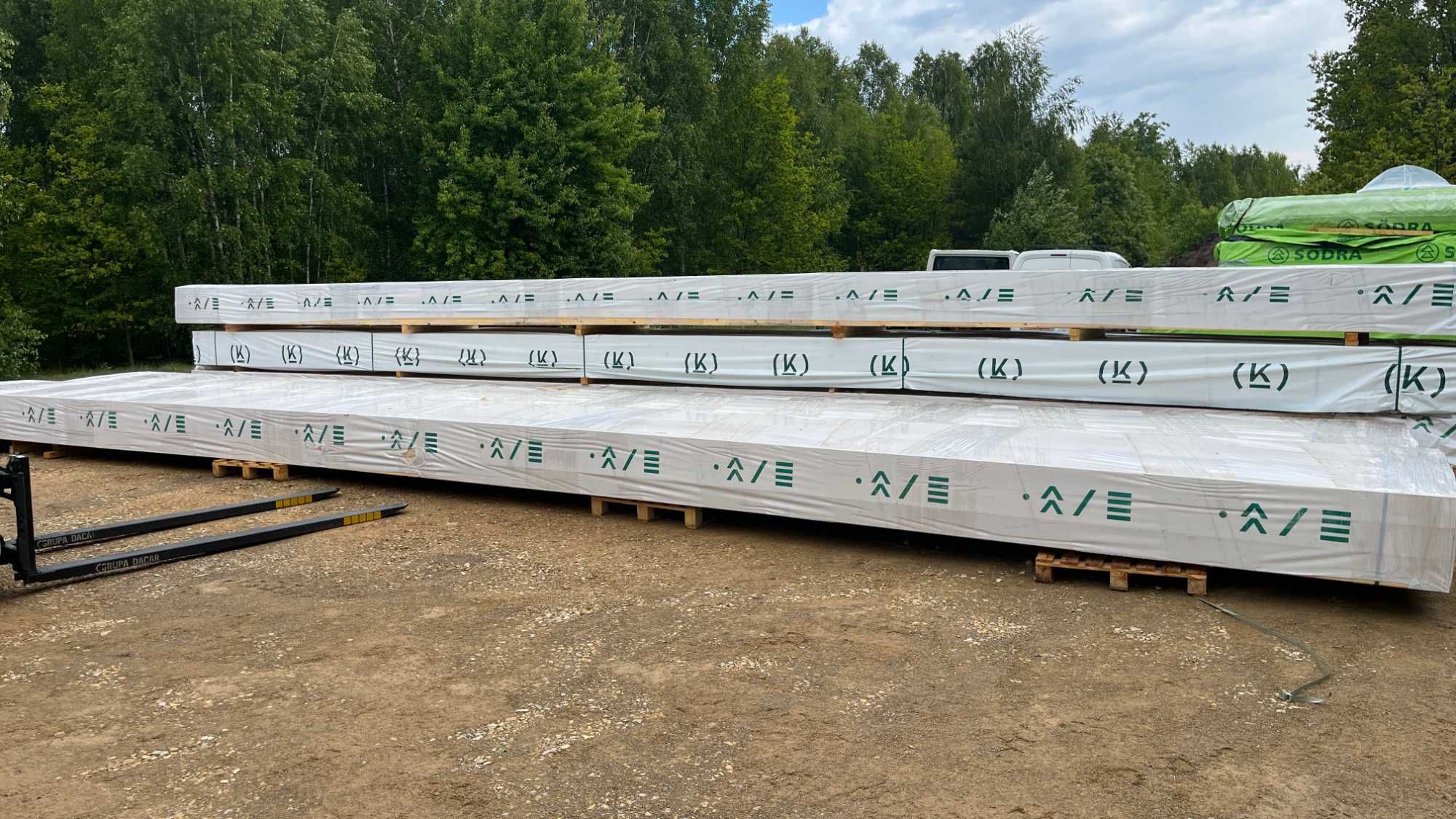 Drewno Konstrukcyjne KVH NSi C24 - 120x120 suszone strugane słupy