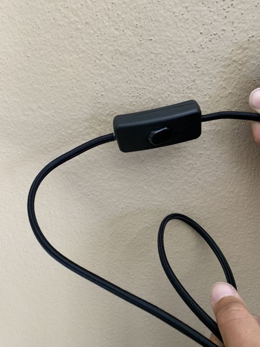 Candeeiro preto Leroy Merlin