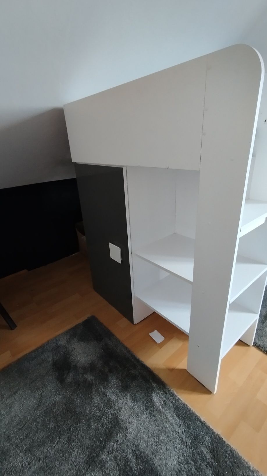 Łóżko TOLEDO 90*200 biurko szafa materac antresola biurko regał
