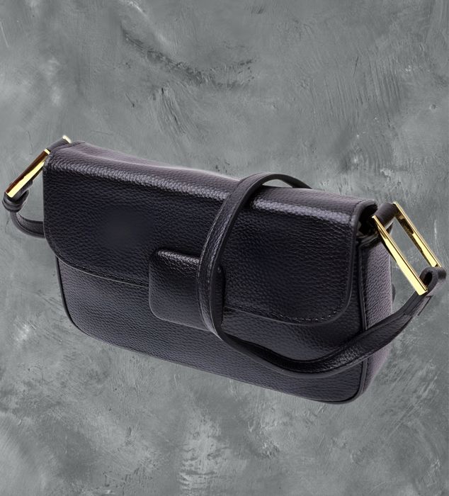 Сумка Vintage Black Leat