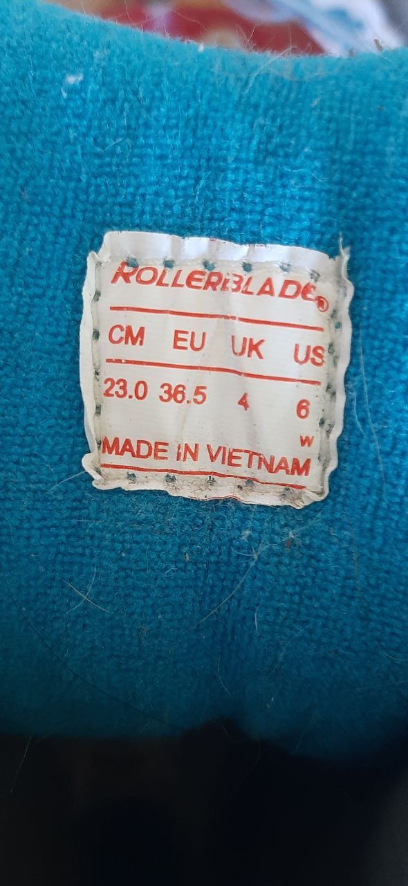 Ролики Rollerblade, р.36.5 б/у