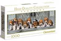 CLEMENTONI Nr39435 PUZZLE 1000 elementów panorama BEAGLES