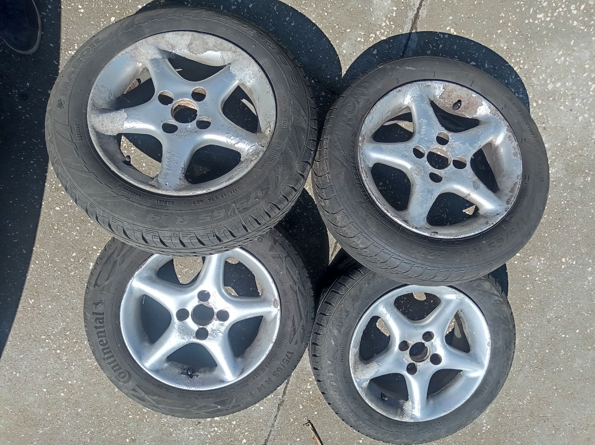 Jantes e pneus 175/65r14