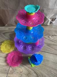 Play-doh wieża słodkości.