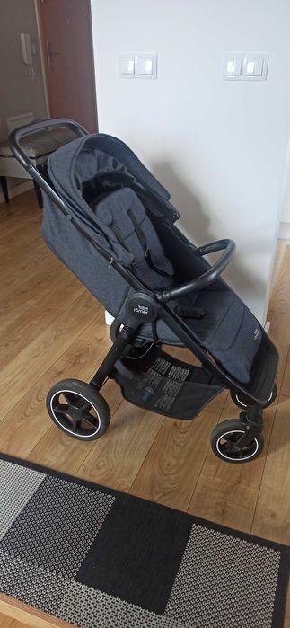 Britax Romer B-AGILE R Wózek Spacerowy 0-22 kg Black shadow/ Black