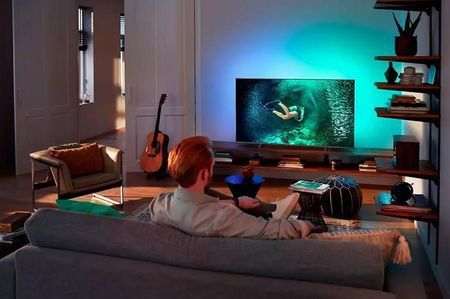 Philips 50 cali 4k android 3xAmbilight Smart WiFi 50PUS7906 gw3m telew