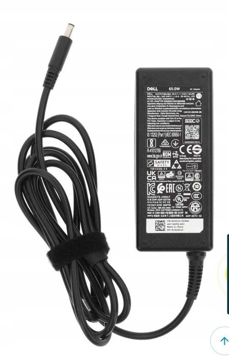 Zasilacz Ładowarka Dell HA65NS5-00 do laptopa 65W 4.5mm cienki wtyk