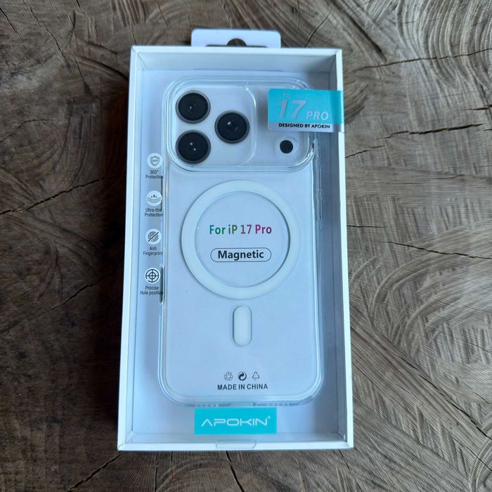 Capa de Policarbonato com MagSafe para iPhone 17 Pro - Transparente