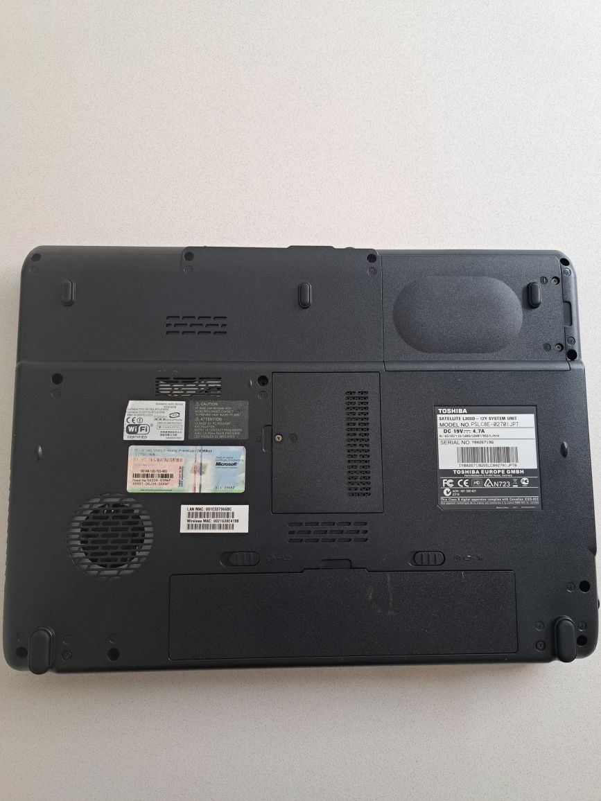 Computador portátil Toshiba