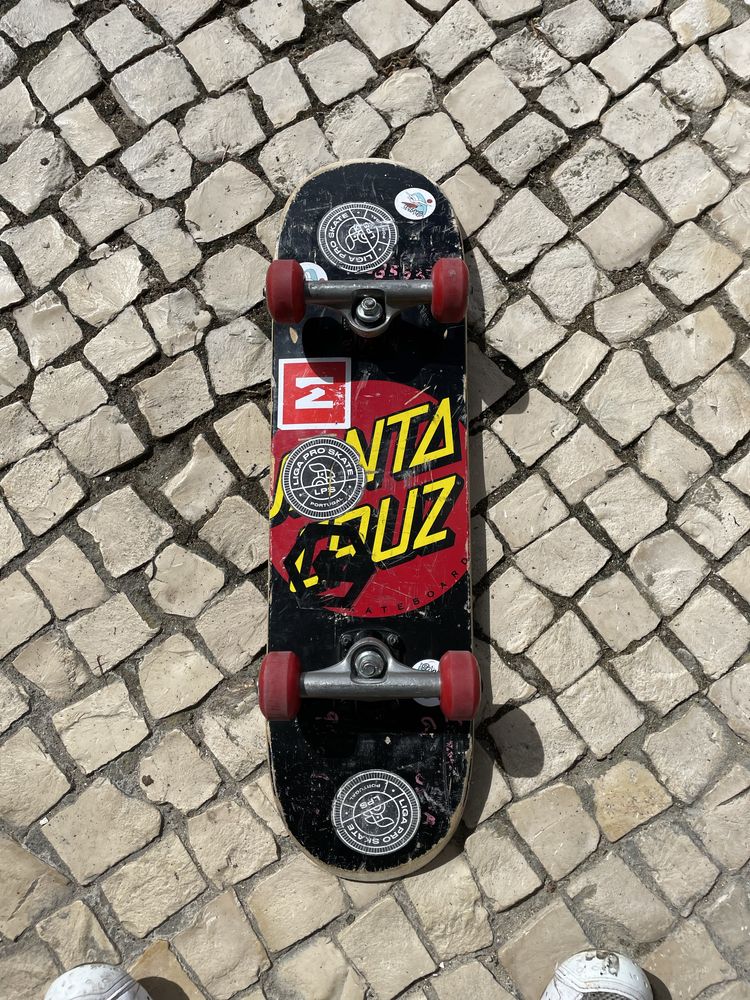 Skate santa cruz crianca 3 a 7 anos