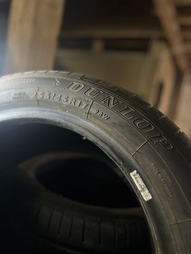 Автошини літні DUNLOP 255/45R17 Резина,Колеса,Гума,Скати, Шини)