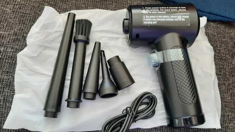 NOVO - Mini Soprador para Limpeza de Computador