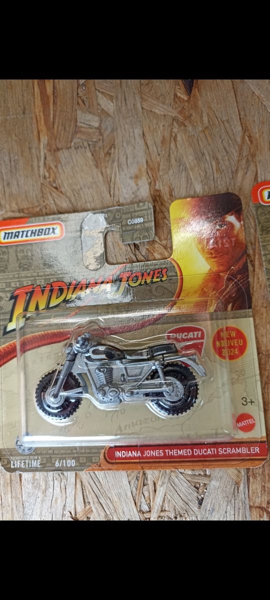 Komplet 5 motocykli matchebox