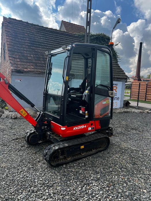 Kubota Minikoparka Kubota KX019-4  1 własciciel -  3 łyżki 2018