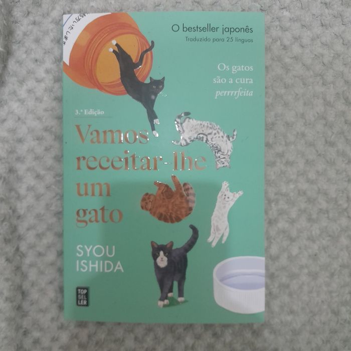 Livro Vamos receitar lhe um gato