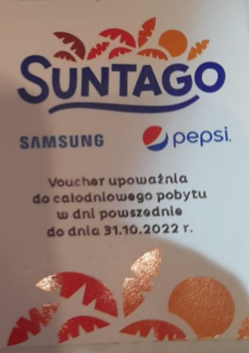 Sprzedam Voucher Suntago