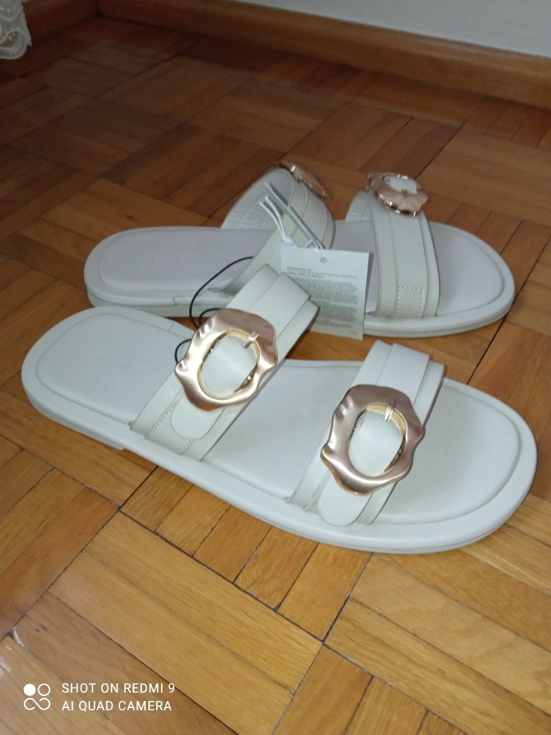 RESERVED nowe klapki 38 (38,5-39)