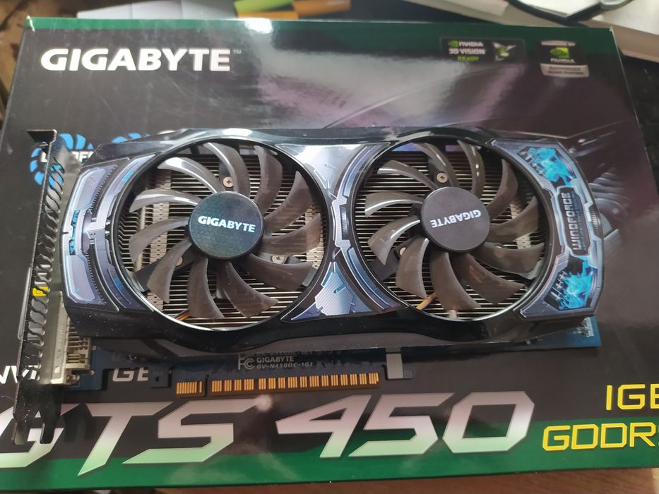 Відеокарта gts 450