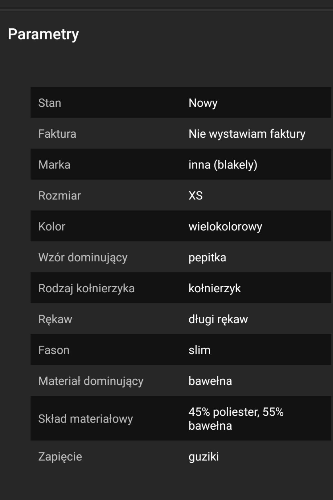 Męska koszula w pepitkę Blakely koszula pepitka nowa