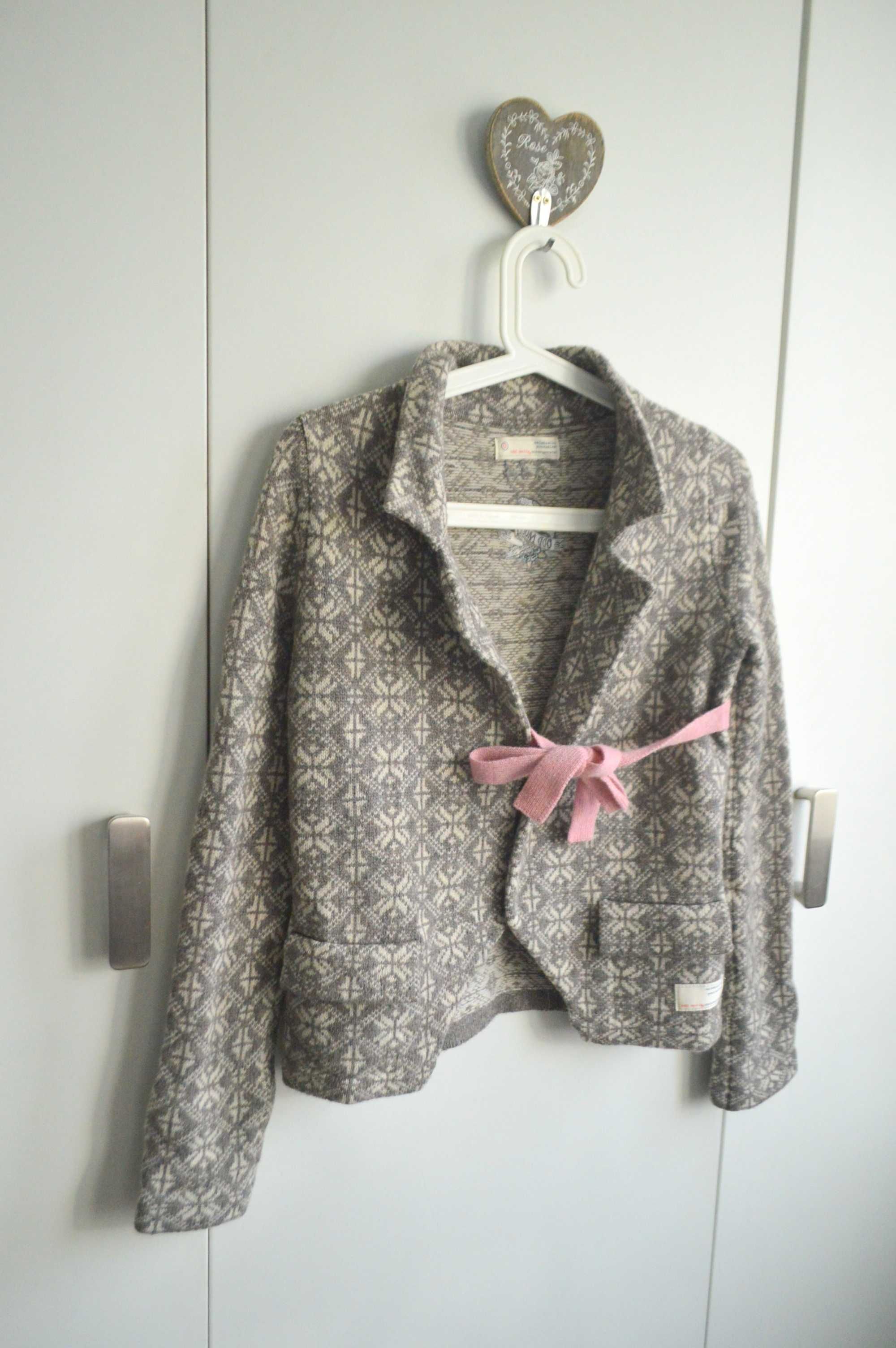 Odd Molly wełniany kardigan marynarka sweter XS/S premium luksusowy