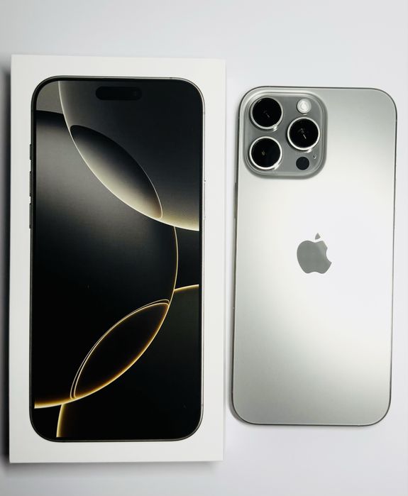 iPhone 16 Pro Max — 512 GB, Titanium Grey