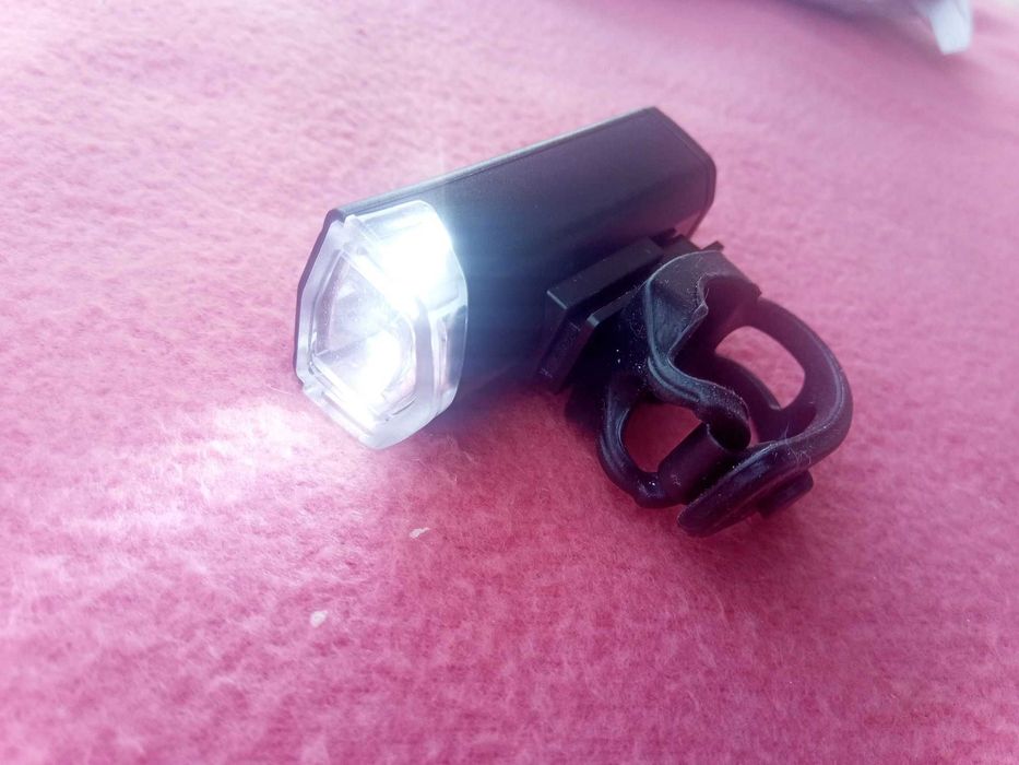 Фара велосипедная 3 режима аккумулятор вело фонарь LED