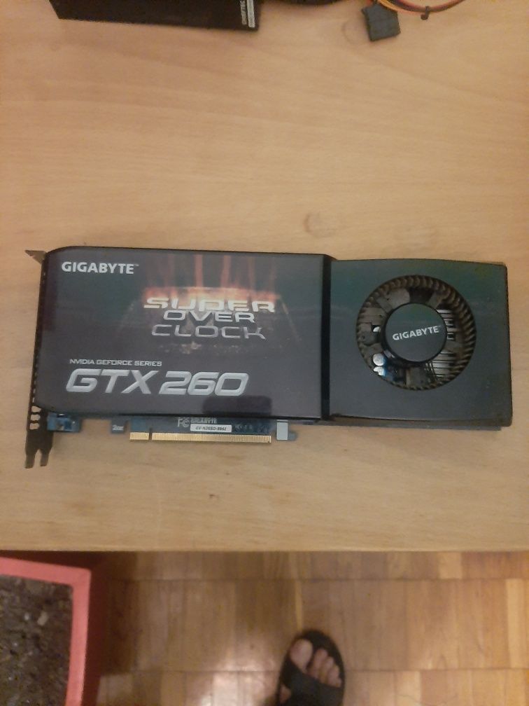 Продам видеокарту gigabyte GTX260 полностью рабочая.