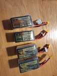 Baterie lipo 6S TATTU R-Line (2x 1400 mAh 130C, 2x 1550 mAh 120C)