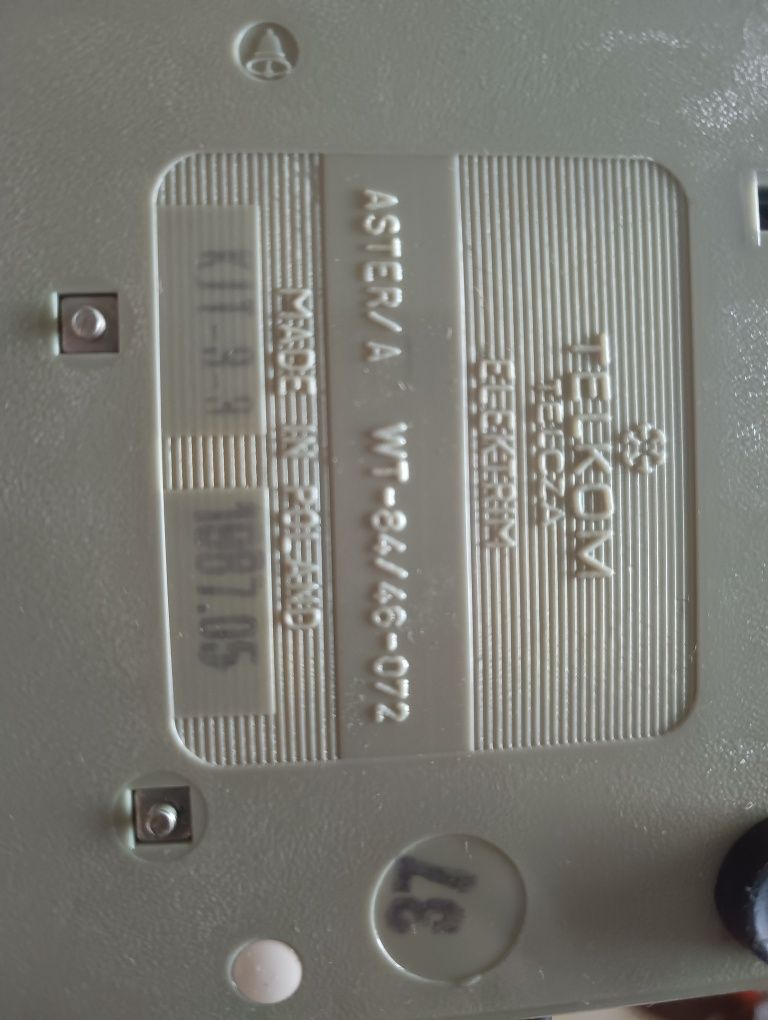 Telefon Aster elektrim nowy w pudełku kolekcjonerski PRL telkom