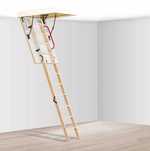 Schody strychowe 120x70