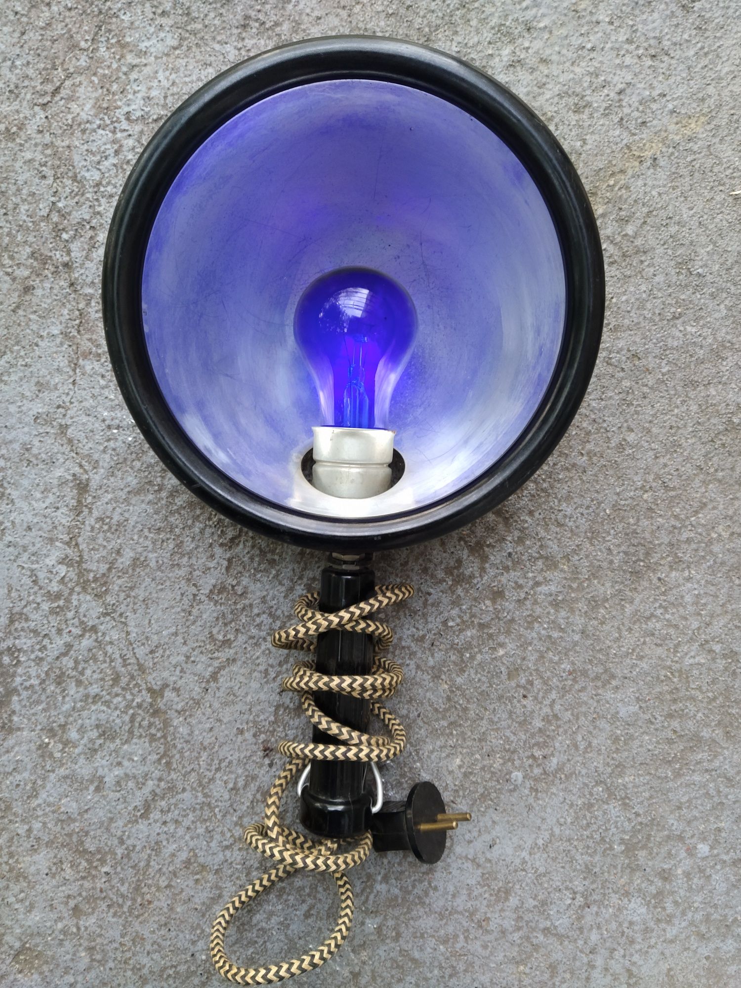 Med Lampa.lampa medyczna.Bakelit.Lata 70'te