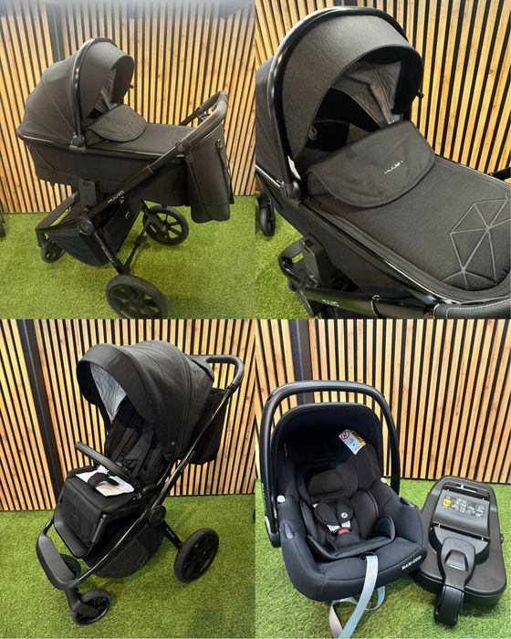 Okazja! Muuvo Quick SE2 4w1 z fotelikiem i baza Maxi Cosi