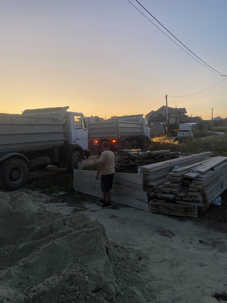 Пісок щебінь відсів шутер галька каміння вапняк