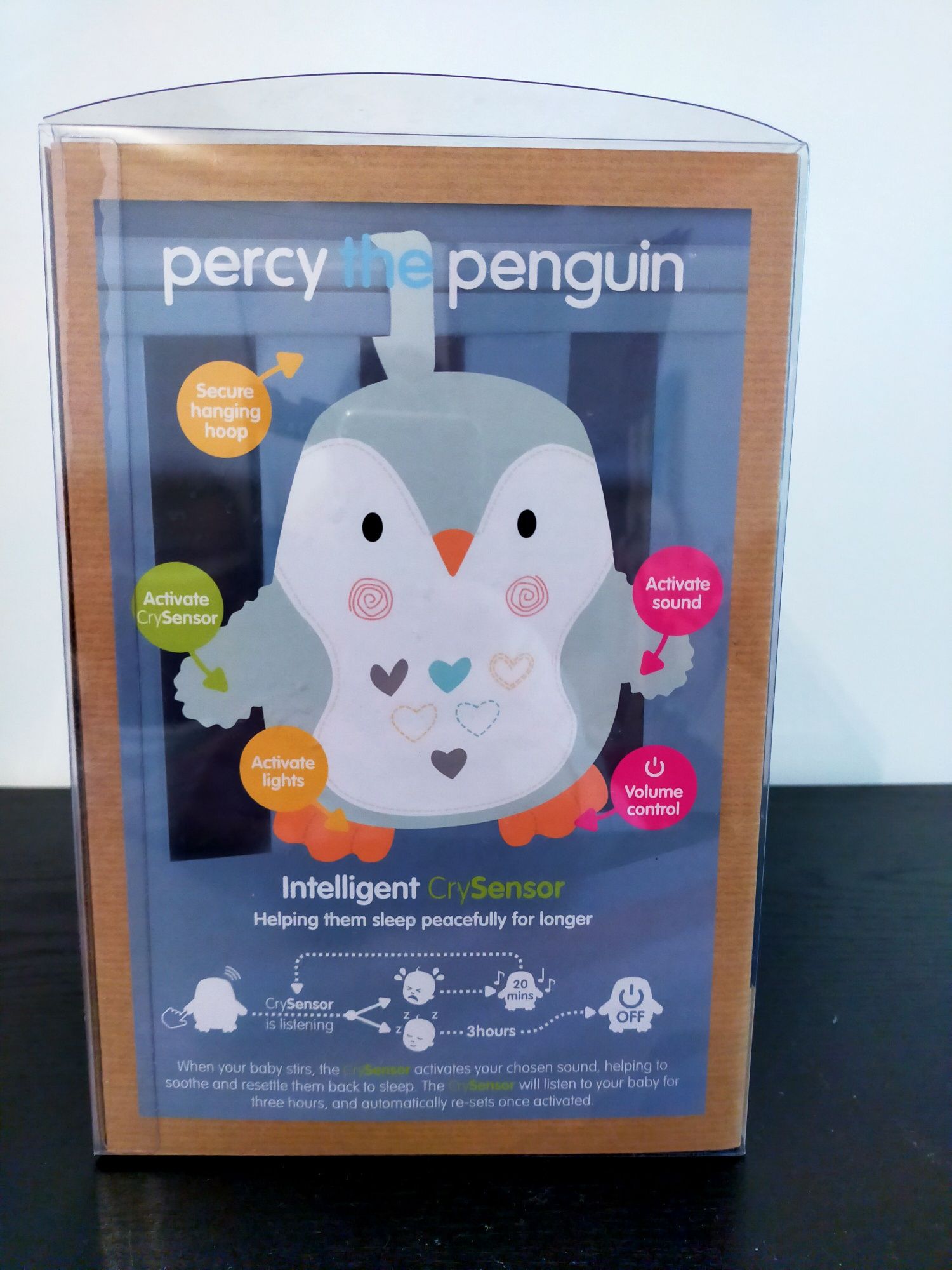Peluche com sensor de choro