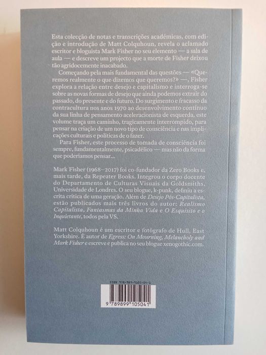 Mark Fisher - Desejo Pós-Capitalista