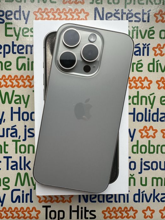 Iphone 15 pro 256gb titanium 94%батарея