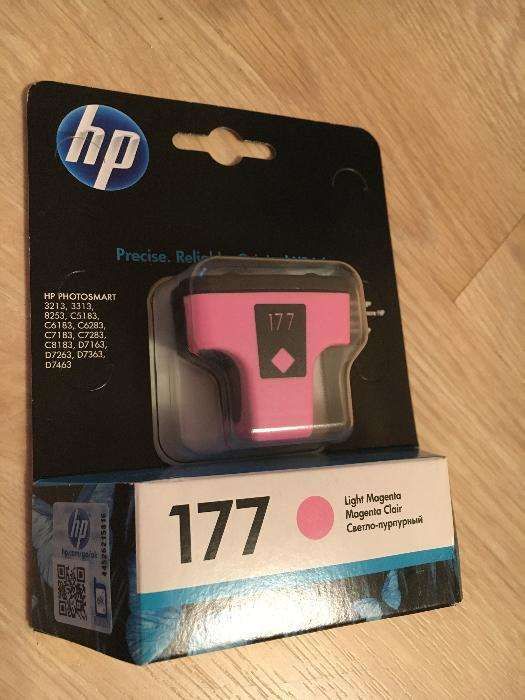 Новые струйные картриджи HP 177 light Magenta, Light Cyan