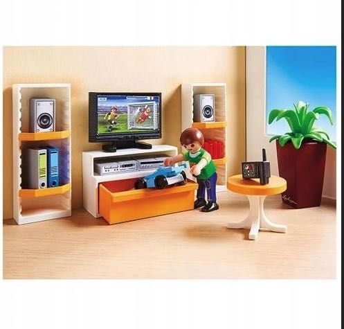Zestaw gra zabawka PLAYMOBIL CITY LIFE SALON DOMOWY Dla dzieci