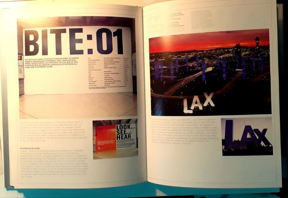 Livro "Outside: Large scale graphic design"