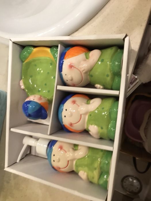 Conjunto de casa-de-banho bebé