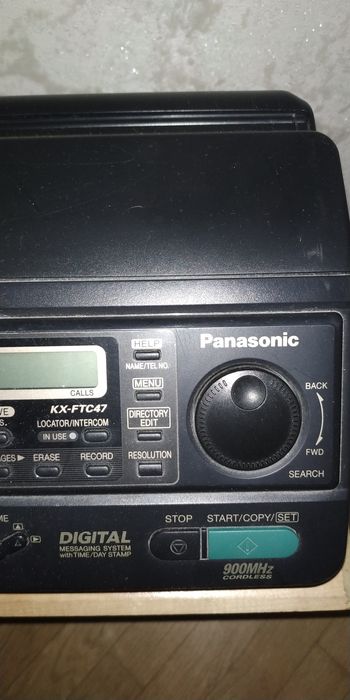 Факс Panasonic с радиотрубкой в комплекте