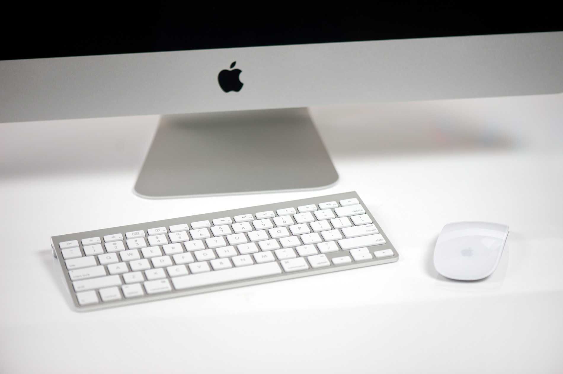 imac finais 2015 com rato e teclado wireless