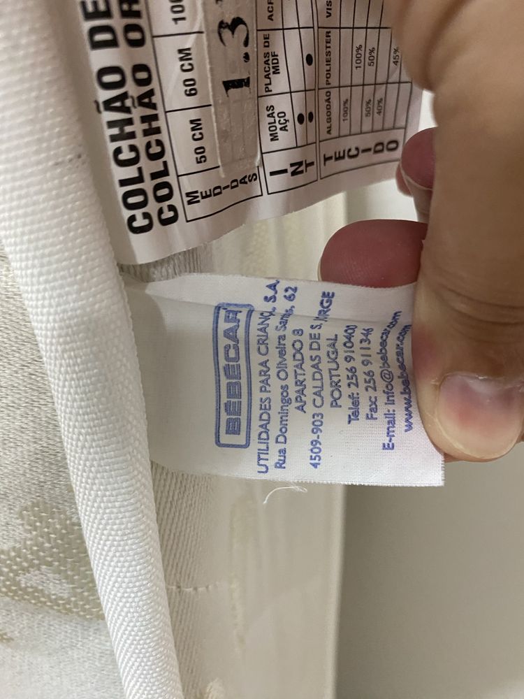 Colchão de molas ortopédico Trama