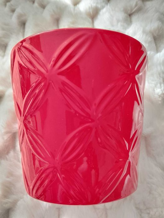 IKEA nowa czerwona doniczka osłonka Marry Christmas Świeta