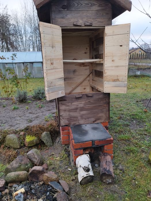 Wędzarnia drewniana duża