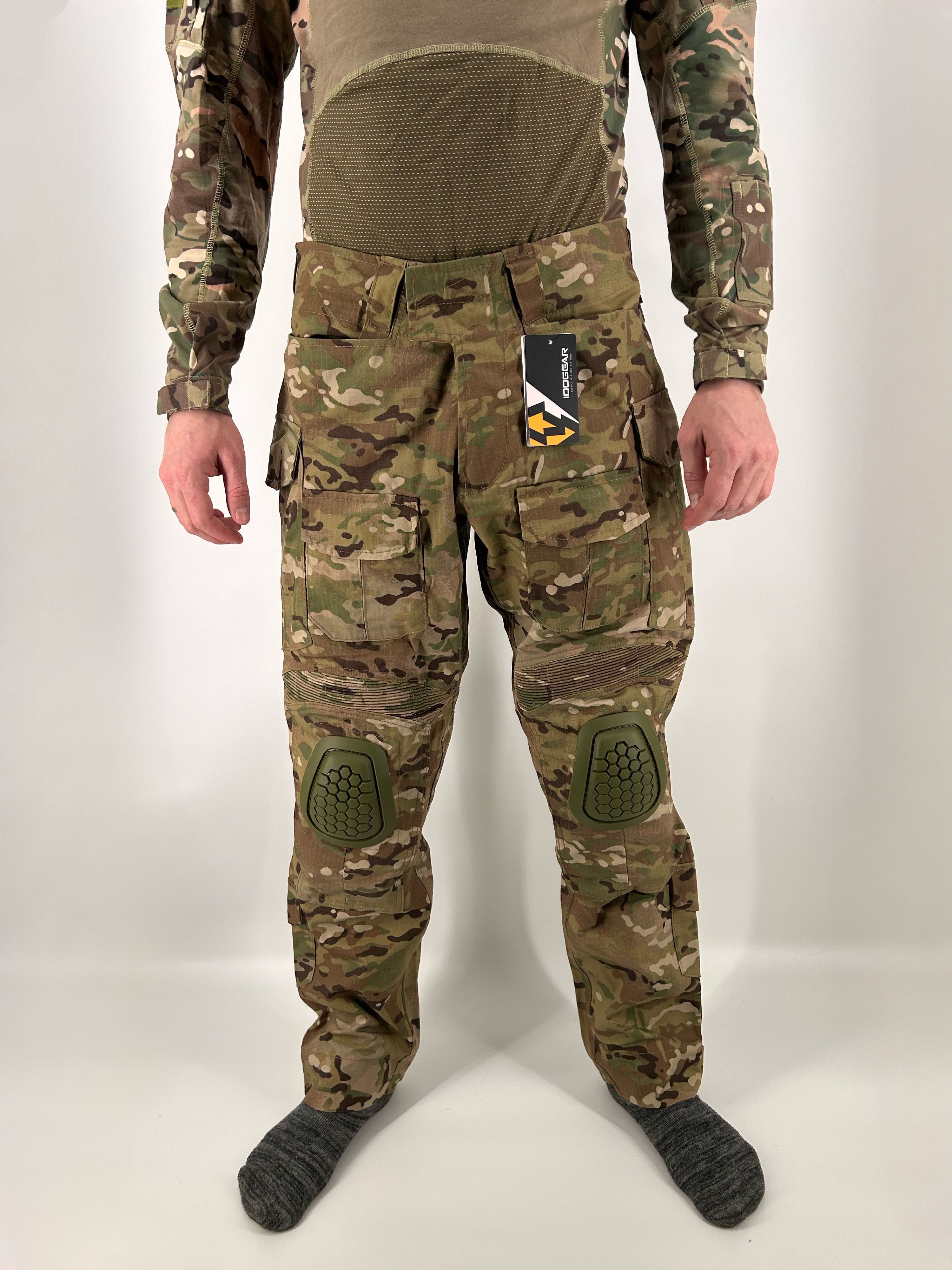 Камуфляжний костюм убакс та штани мультикам військова Idogear форма
