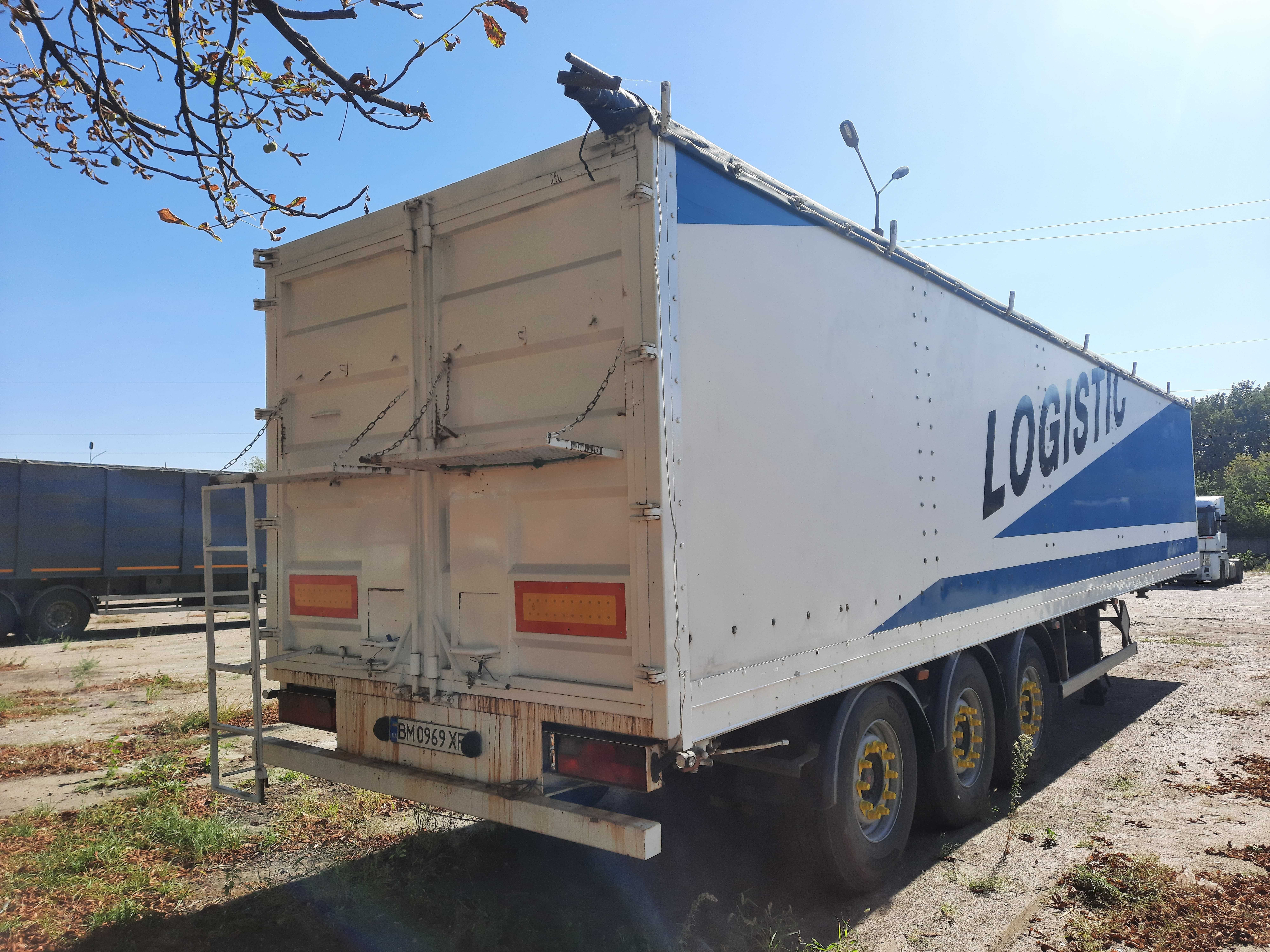 Напівпричіп зерновоз - контейнеровоз KAISER  62 м.куб.
