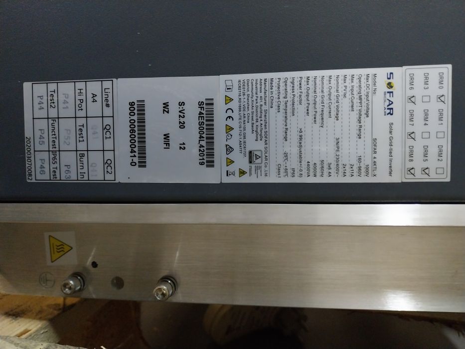 Falownik SOFAR 4.4 KTL-X